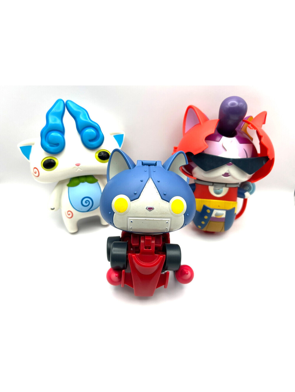 Yo-kai Watch Converting Figures with Movable Parts - Lot of 3